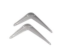 FIXMAN 393173 London Grey Shelf Bracket Display Box, Set of 20