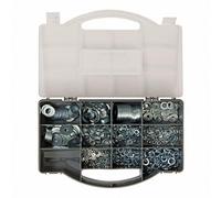 Fixman 477005 Confezione 1000 Pezzi di Rondelle, Argento, Set di 1000 - NUOVO