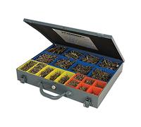 Fixman 640485 Confezioni 3400 Pezzi Viti Svasate Goldstar, Oro