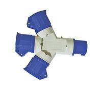 FIXMAN Silverline 993054 16A 3-Way Splitter - Silverline Spine e prese 240V