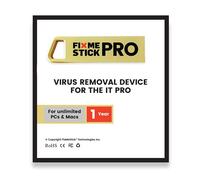 FixMeStick PRO Virus Removal for Business - Uso illimitato su computer portatili e desktop illimitati (PC e Mac) per 1 anno - Funziona con il tuo antivirus