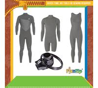 FixNZip Cerniera Kit Riparazione - Grande Ricambio Zip Cursore Tiretto - per