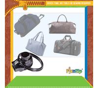 FixNZip Cerniera Kit Riparazione - Medio Ricambio Zip Slider Tiretto - Borsone