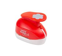 FIXO Flor Kids 64351 Perforatrice a Forma di Fiore. 3,8 cm. Taglia Grande, Plastica Gomma, Rosso