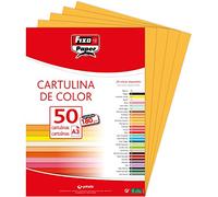 Fixo Paper 11120347 - Confezione di cartoncini A3 - 50 pezzi, colore: oro, 180 g