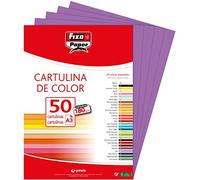Fixo Paper 11120367 - Confezione di cartoncini A3 - 50 pezzi, colore: viola, 180 g