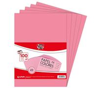 Fixo Paper 65009254 - Confezione da 100 fogli da 75 g, Carta, Rosa Fluo, A4