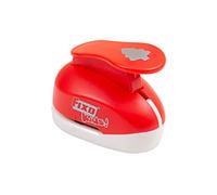 Fixo Perforatrice a forma di albero di Natale, grande, rosso