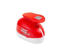 Fixo Perforatrice a forma quadrata, media, rosso