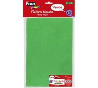 Fixo - Sacchetto di 10 pezzi in feltro, Rubber, verde, 20 x 30 cm