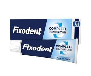 Fixodent Complete Freschezza, crema adesiva per protesi totali e parziali, 47 ml