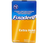 Fixodent Extra Hold Denture Adhesive Powder - 80ml (Pack of 6)