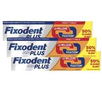 Fixodent Proplus - Crema adesiva Duo Action, confezione da 3 x 60 g
