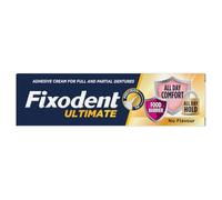 Fixodent Ultimate No Flavor - Crema adesiva per protesi totale e parziale, 40 ml