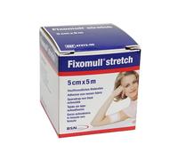FASCIA AUTOADESIVA IPOALLERGENICA FIXOMULL STRETCH PER FISSAGGIO CATETERI M 5 X 5 CM