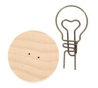 FIXOSHEE 10 Pezzi Clip per Memo e Foto con Design Cactus Supporti Decorativi da Scrivania Stabili e Multiuso per Appunti Immagini e Decorazioni Interni 10PCS Lampadina