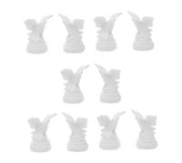 FIXOSHEE 10 Pezzi Miniature Sculpture Models For Table Small Statues For DIY Architectural Scenes Educational Projects And Home Decoration
