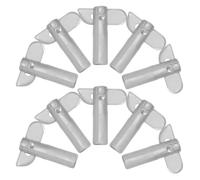 FIXOSHEE 10 Pezzi Perni di Bloccaggio per Impalcature in Acciaio Zincato 12Mm X 45Mm Perno Staccabile per Guardrail e Staffa Mensola Accessori per Fissaggio Ponteggi Industriali