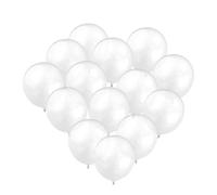FIXOSHEE 100 pezzi Palloncini in Lattice per Decorazioni di Feste Nuziali e Compleanni Palloncini Bianchi per Eventi e Giochi per Elio e Decorazioni Colorate