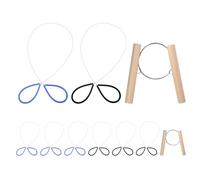 FIXOSHEE 10pezzi Utensili per Argilla Kit di Taglierina e Filo di Acciaio per Ceramica Strumenti per Modellare e Tagliare Argilla Adatti Sculture e Ornamenti