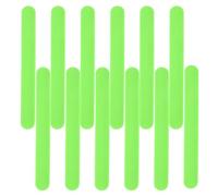 FIXOSHEE 12 Pezzi Braccialetti Schiaffo in Silicone Vuoti Verdi Braccialetti Slap DIY per Bomboniere Festa Compleanno Accessori Party e Riempitivi Sacchetti Regalo