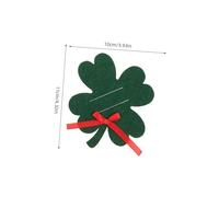 FIXOSHEE 12 Pezzi Portafogli Quattro Foglie Natale in Rosso Verde Grigio Portadocumenti Compatto per Soldi Biglietti da Visita e Carte Accessorio per Viaggi e Shopping Regalo Festivo