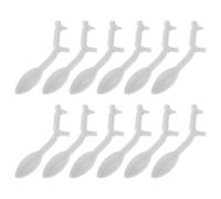 FIXOSHEE 12pezzi Appendi Abiti Ganci Multiuso in Plastica Ganci per Appendere Cappotti e Vestiti Accessorio di Organizzazione per Armadi e Corridoi Gancio di Collegamento per Grucce