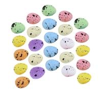 FIXOSHEE 150 Pezzi Uova di Quaglia Imitazione Colorate Decorazioni Pasquali Realistiche per Casa Feste e Artigianato