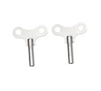 FIXOSHEE 2 Pezzi Chiave per Carica in Acciaio Robusto Strumento Riparazione Orologi con Impugnatura Ergonomica Uso Personale e Professionale