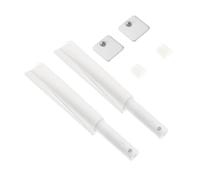 FIXOSHEE 2 pezzi Dispositivo Rimbalzo Magnetico Pressione per Armadio Montaggio Invisibile e Facile da Installare da Bianco Antigiallo e Resistente