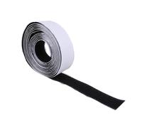 FIXOSHEE 2 pezzi Nastro Autoadesivo Biadesivo Fissaggio Strappo Nero per Zanzariere e Finestra DIY Tagliabile e Resistente