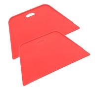 FIXOSHEE 2 pezzi Spatole Rigide per Parati in Abs e PP Strumento Multifunzione per Applicazione Adesivi Pellicole per Finestre e Vinile Rimozione Bolle e Acqua Uso Professionale e Te