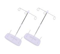 FIXOSHEE 2 Pezzi Supporto per Spole da Cucito Organizer per Fili da Ricamo e Cucito Porta Avvolgitori per Macchine da Cucire Domestiche Salvaspazio per Fili e Avvolgitori