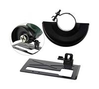 FIXOSHEE 2 Pezzi Supporto Smerigliatrice Angolare Regolabile con Copertura Protettiva in Resistente Kit per Sicurezza e Protezione Lavori Falegnameria