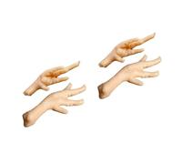 FIXOSHEE 2 Pezzi Zampe di Pollo Artificiali Realistiche in PVC Decorazione Alimentare Simulata per Vetrina e Giochi di Cucina Cibo Finto Resistente e Facile da Pulire