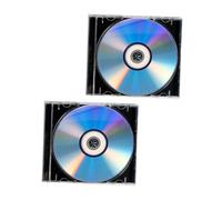 FIXOSHEE 2 Set Dischi Registrabili Vuoti con Custodia Jewel Case Compatibili con Masterizzatori Dvd Cd Capacità per Musica Registrazioni Telefoniche e Protezione Avanzata dei File Audio