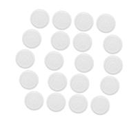 FIXOSHEE 20 pezzi Supporti in Abs per Colla Ciglia Piattini Ritardanti per Estensione Strumenti per Applicazione e Primer Utilizzo Professionale e Domestico Bianco