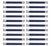 FIXOSHEE 20pezzi Telaio Flessibile Interno in Metallo Chiusura Molla Incernierata per Borsa Clip per Borse Hardware per Borse Telai Interni Flessibili per Creazione