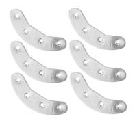 FIXOSHEE 3 Paia Placchette Metalliche per Scarpe Riparazione Suola Protezioni Antiusura Resistenza Facile Installazione per e Outdoor