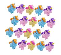 FIXOSHEE 36 pezzi Gommini Unicorno Adorabili per Gommine e Pratiche per in Regali Compleanno