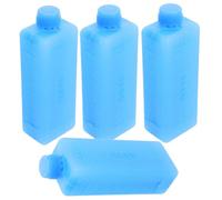 FIXOSHEE 4 Confezione Pacchi Ghiaccio Riutilizzabili per Ventilatore Condizionatore Blocchi Refrigeranti per Freezer per Mantenere Compatibili con Mini Ventilatori Facili