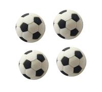 FIXOSHEE 4 Palloni da Calcio in Miniatura Realistici Decorazioni Educative per Casa delle Bambole Giocattoli Leggeri per per Sviluppare Creatività e Memoria