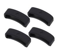 FIXOSHEE 4 pezzi Anelli Passanti Silicone per Cinturino Orologio Compatibili con Modelli Fenix 235 22mm 4pcs Fermacinturino Anti-sgancio per Cinturini Smartwatch Forerunner