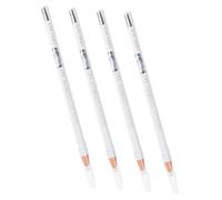 FIXOSHEE 4 pezzi Matite Sopracciglia Bianco e Antisudore Matita Occhi Punta Fine per Sopracciglia Naturali e Definite Trucco Lunga Tenuta per Uso Quotidiano e Eventi Speciali