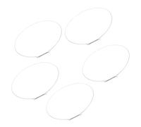 FIXOSHEE 5 Pezzi Anelli di Tenuta in Acciaio per Guarnizione Porta Lavatrice a Carica Frontale Compatibili con Modelli Comuni, Molle di Ricambio per Morsetti con Tenuta Stagna