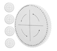 FIXOSHEE 5 Pezzi di Forniture per Braccialetti Dell'Amicizia Strumento per Intrecciare Strumenti per Braccialetti Vassoio per Perline per La Creazione di Gioielli Piastra per