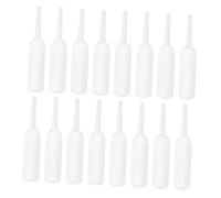 FIXOSHEE 50 pezzi Mini Pipette Plastica per Cosmetici Contagocce Compatto e Infrangibile per Olio e Profumi Dosaggio Preciso e Portatile per Viaggi e Uso Quotidiano