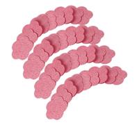 FIXOSHEE 50 Pezzi Spugne Compressed in Pulpa Di Legno Forma Fiore Spugne Struccanti Delicate Per Pulizia Quotidiana e Esfoliazione Profonda Morbide Biodegradabili Per Viso Fresco e Naturale