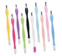 FIXOSHEE 50pezzi Tagliaunghie Per Pelli Morte Di Spingipelle Per Unghie Rimuovi Cuticole Semplice Strumento Esfoliante Per Rimozione Delle Unghie Strumento Per Pedicure