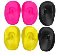 FIXOSHEE 6 pezzi Copri Orecchie per Tinta Capelli in Protezione Leggera e Confortevole per Centri Estetici e Uso Domestico Anticalore e Anti Macchia